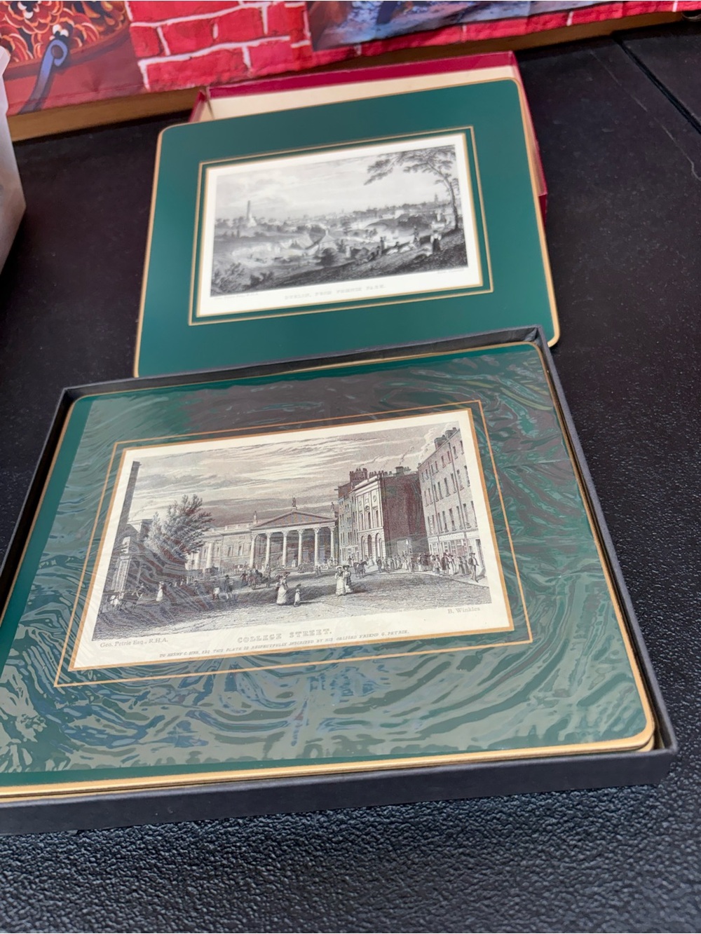 Vintage Lady Clare Dublin place mats